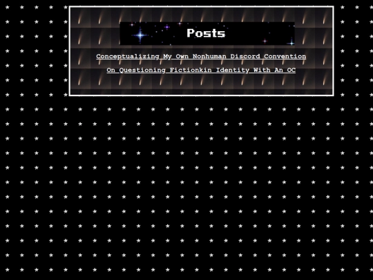 posts screenshot