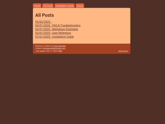 info/all_posts screenshot
