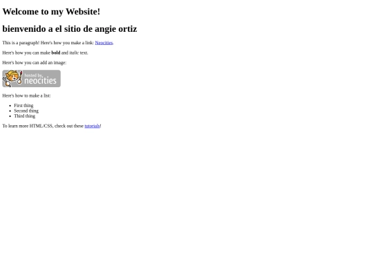 index screenshot