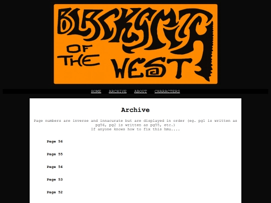 Blacksmith of the West/archive screenshot