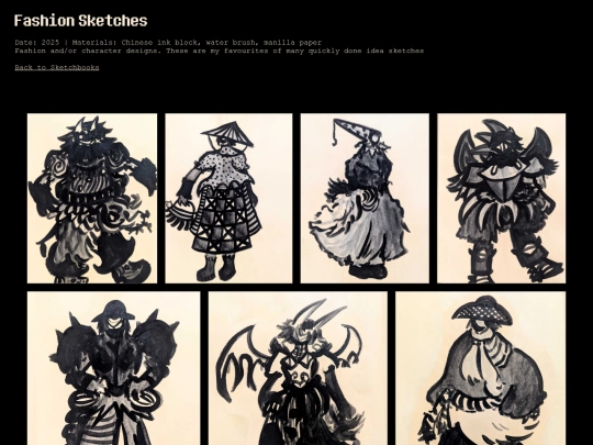fashion-sketches screenshot