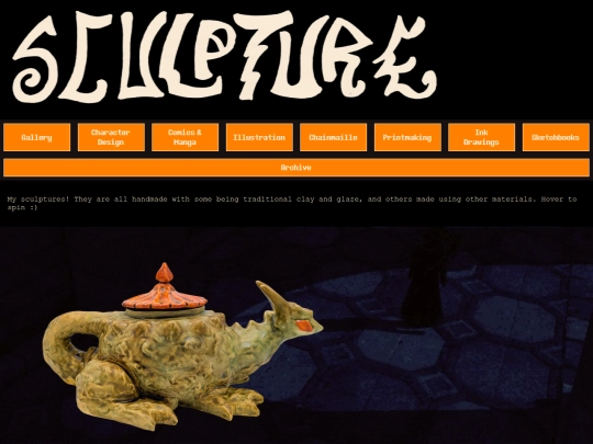 sculpture screenshot
