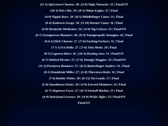 gameday13games screenshot
