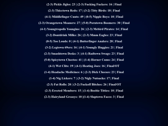 gameday5games screenshot