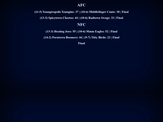 season1playoffsdivisional screenshot