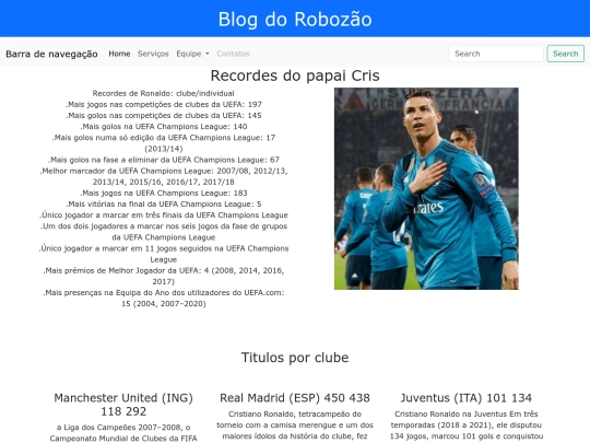 Trabalho Bootstrap screenshot
