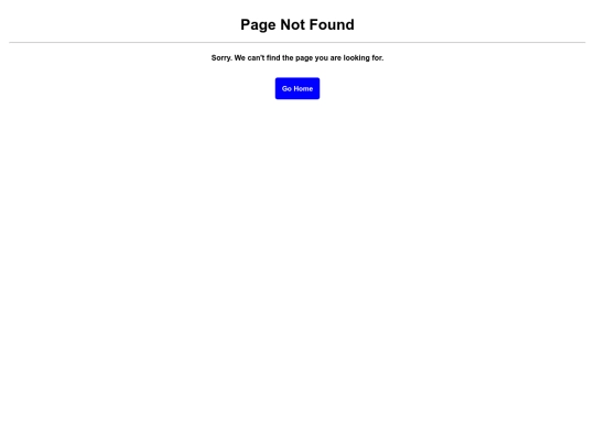not_found screenshot