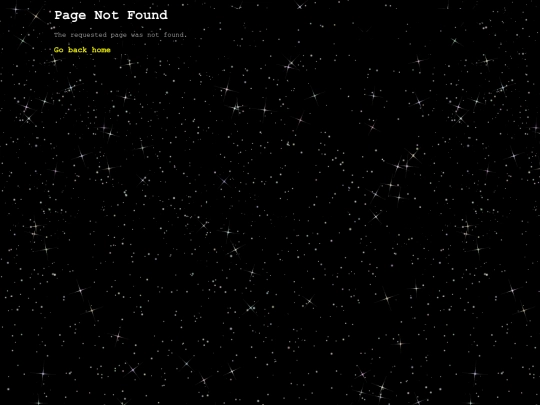 not_found screenshot