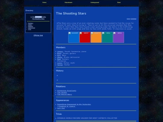 characters/underground/redacted-mafia/shooting-stars screenshot