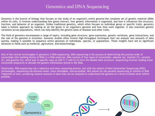 Genomics screenshot