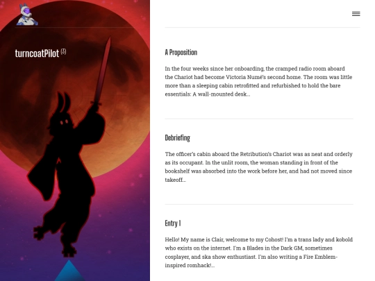 blog/authors/turncoatpilot screenshot