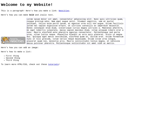 home/test screenshot
