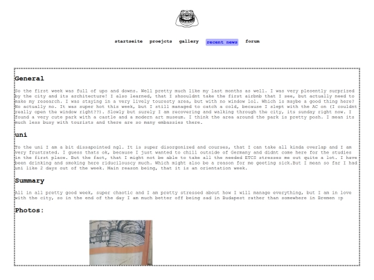 firstweek screenshot