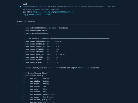 git/navi/file/navi-core/src/graph.rs screenshot