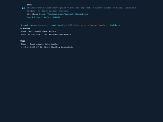 git/navi/refs screenshot