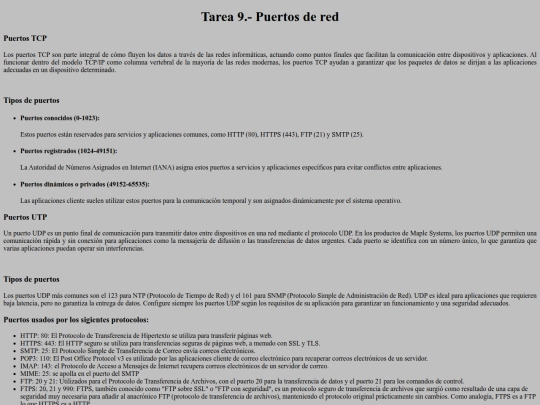 Fundamentos TIC'S/Puertosdered screenshot