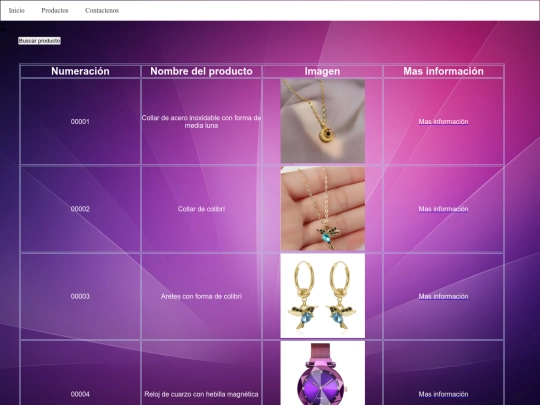 PRODUCTOS screenshot