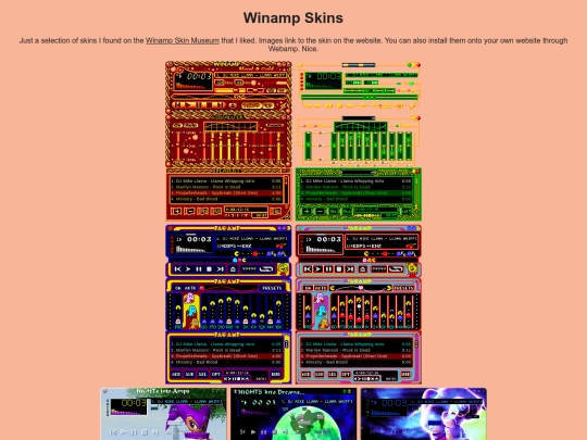 winamp screenshot