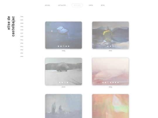 peintures screenshot