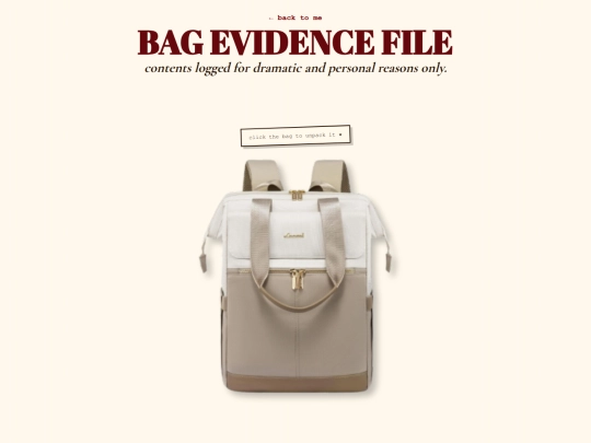 bag screenshot