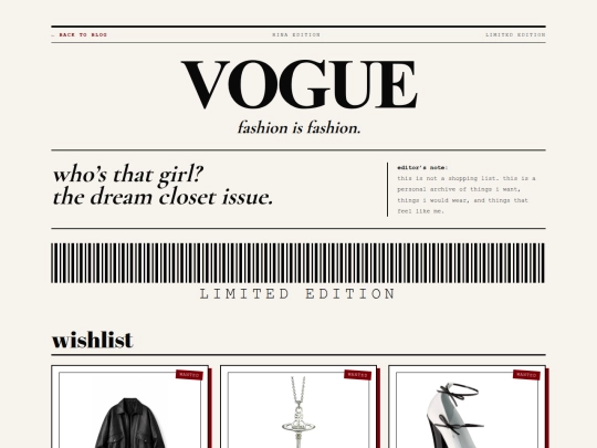 fashion screenshot
