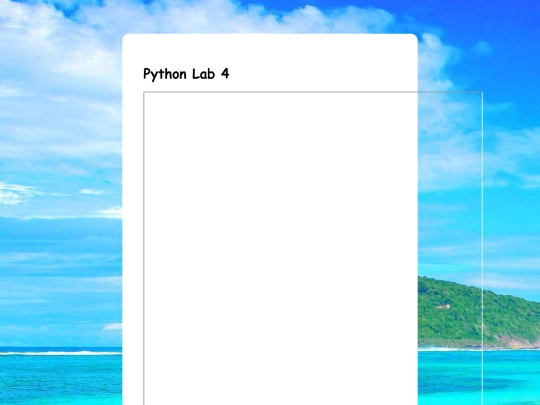 python/pythonlab5 screenshot