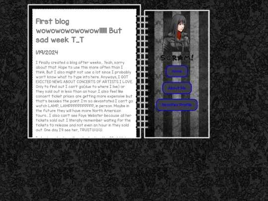 blog screenshot