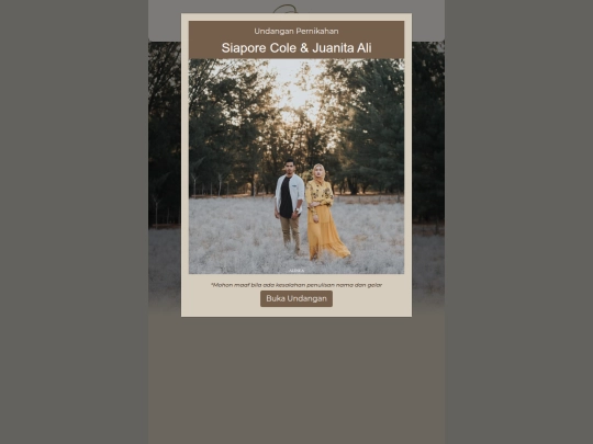 invitation-classic-theme screenshot