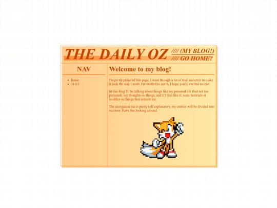 blog screenshot
