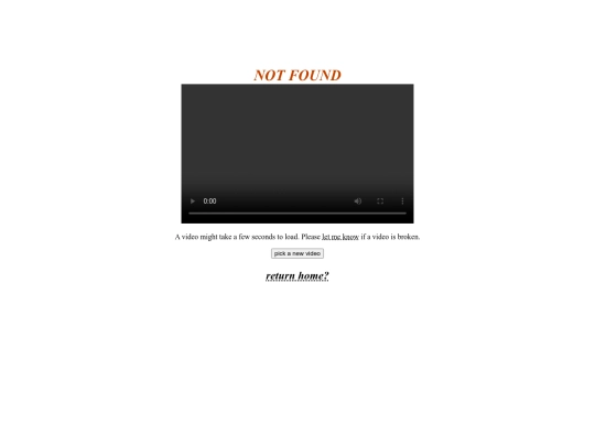 not_found screenshot