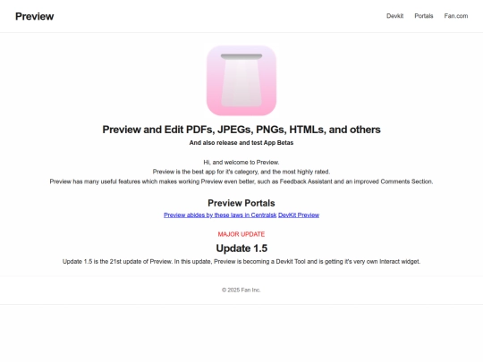 devkit.preview screenshot