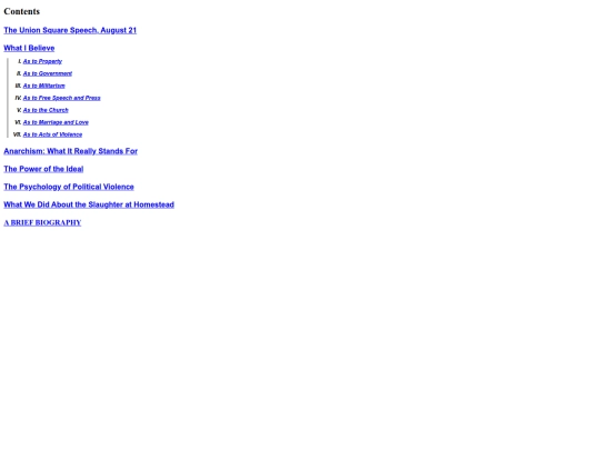 Goldman-Take Bread/OEBPS/contents.xhtml screenshot