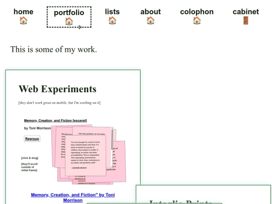 portfolio screenshot