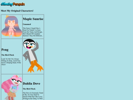 characters screenshot