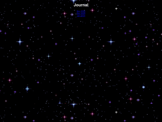 journal screenshot