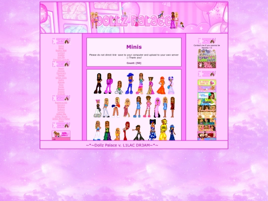 sitedollz/minis screenshot