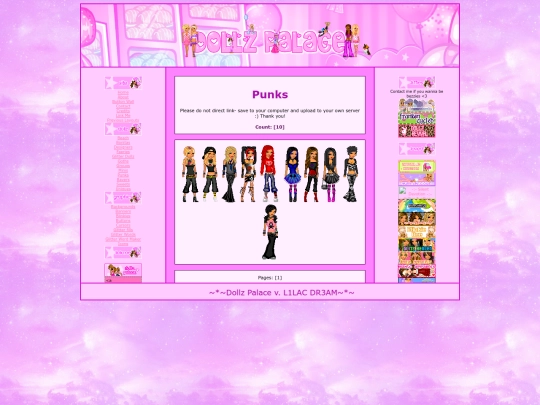 sitedollz/punks screenshot