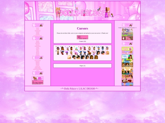 sitegraphics/cursors screenshot