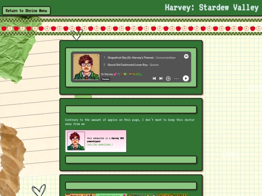 shrineHarvey screenshot
