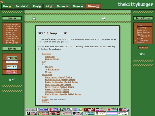 sitemap screenshot