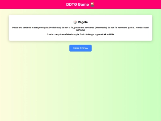 il gioco finale  screenshot