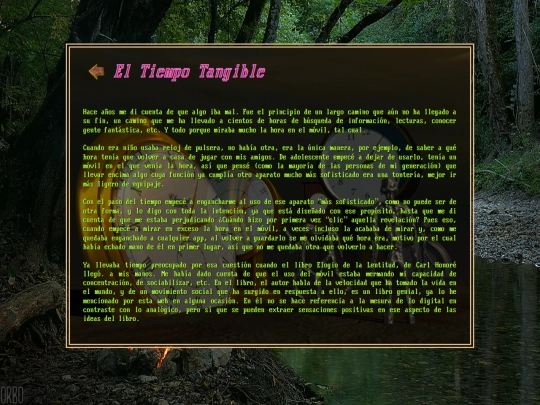 analogico/eltiempotangible screenshot