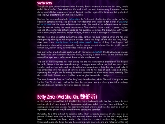 CharBetty screenshot