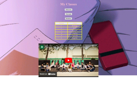 myclasses screenshot