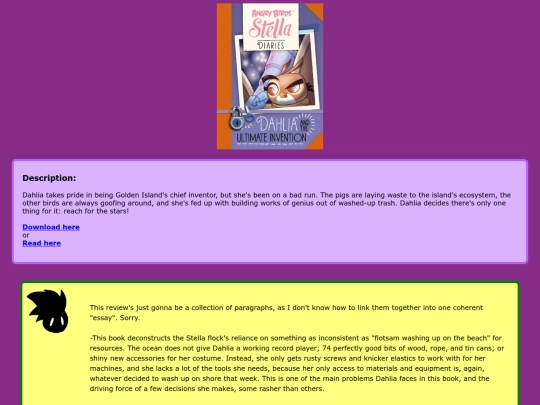 ABStella/galebooks/DiaryDahlia screenshot