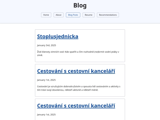 blog screenshot