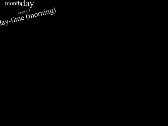 Online/Widget/p5clock screenshot