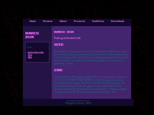 blog/26/march screenshot