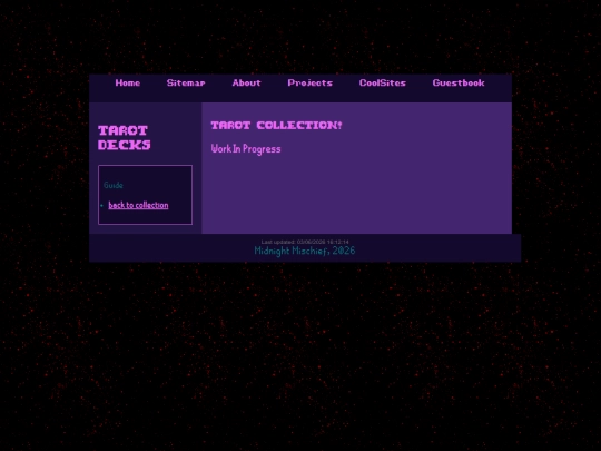 collection/tarot screenshot