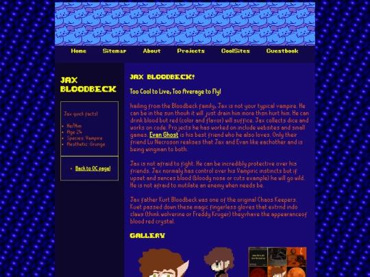projects/portfolio/jax screenshot